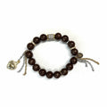 Dark Brown Bronzite Bracelet