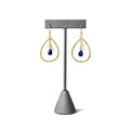 Lapis Lazuli Teardrop Earrings
