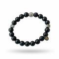 Men's Black Onyx Bracelet — Signature Bead